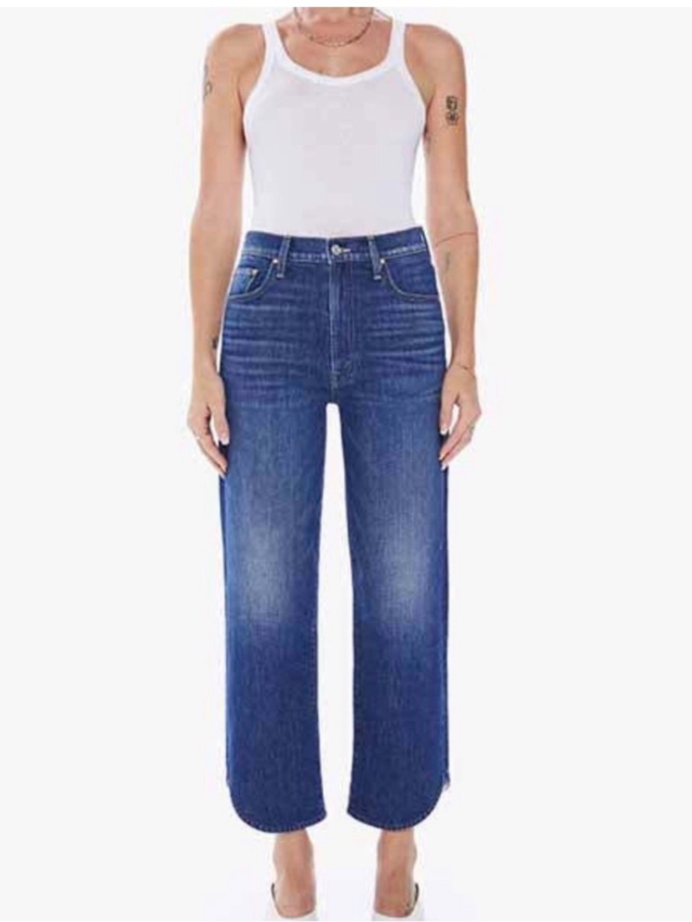 MOTHER the Rambler Zip Mantinee Ankle Jean